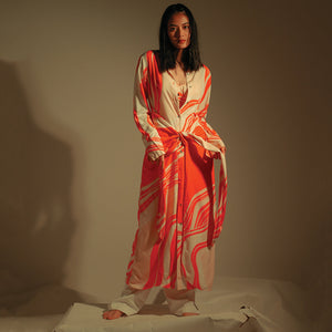 
            
                Load image into Gallery viewer, Imani Maxi Red/Creme
            
        