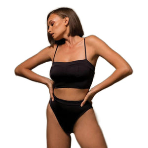 
            
                Load image into Gallery viewer, Bikini Bralette Onyx Black
            
        
