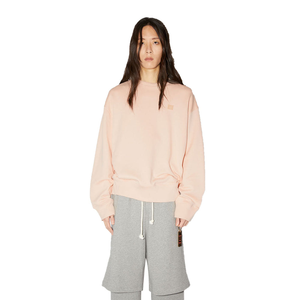 
            
                Load image into Gallery viewer, Face-Patch Crewneck Sweatshirt Rose
            
        