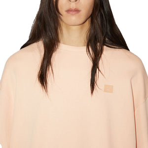 
            
                Load image into Gallery viewer, Face-Patch Crewneck Sweatshirt Rose
            
        