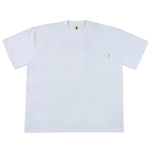 Side Snap Pocket Os T-Shirt White