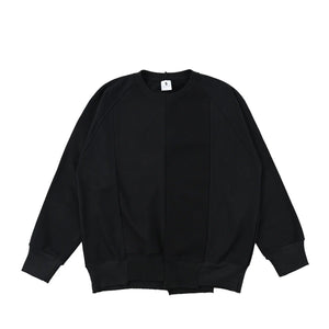 
            
                Load image into Gallery viewer, Reconstructed Classic Crewneck Sweater Black
            
        