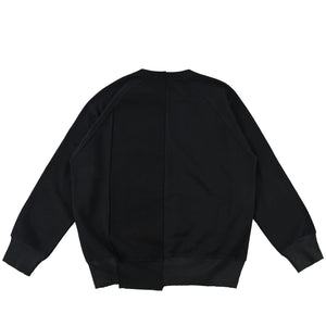 
            
                Load image into Gallery viewer, Reconstructed Classic Crewneck Sweater Black
            
        