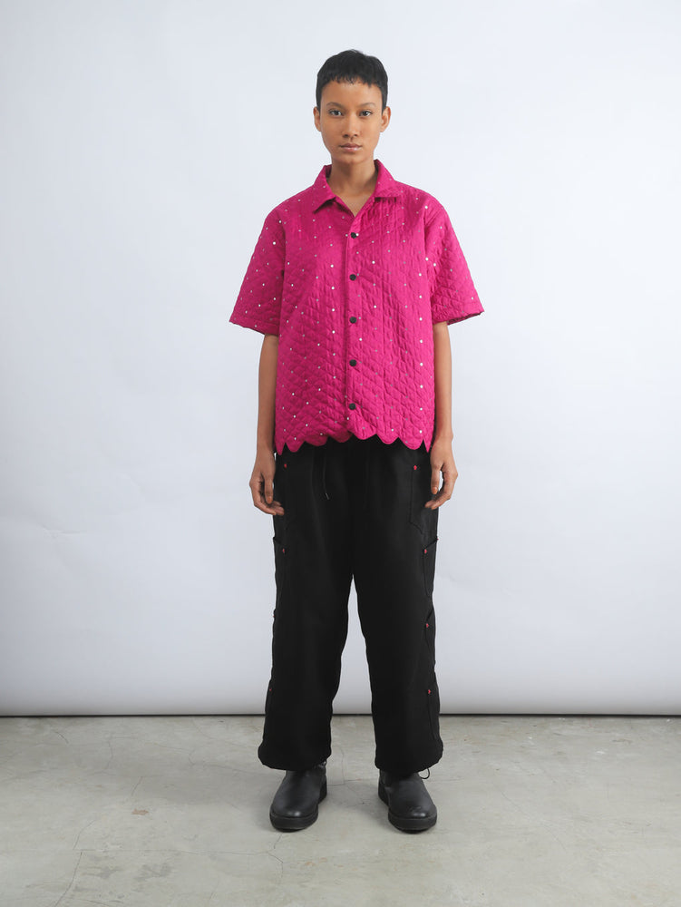 
            
                Load image into Gallery viewer, PINK QUILTED SHIRT PINK
            
        
