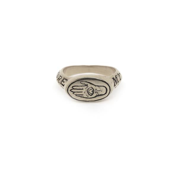 
            
                Load image into Gallery viewer, Future In My Hands Signet Ring Ss
            
        