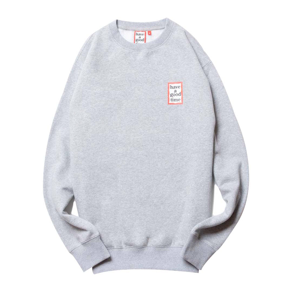 
            
                Load image into Gallery viewer, Mini Frame Crewneck Heather Grey
            
        