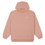 SMALL LOGO HOODIE OLD PINK