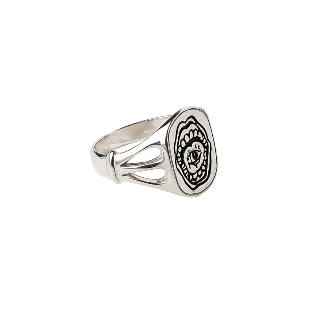 
            
                Load image into Gallery viewer, Kuchi Ring Silver Silver Silver
            
        