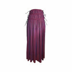 Fw22 Amethyst Chiffon Skirt 103 Two-Toned Violet-Red