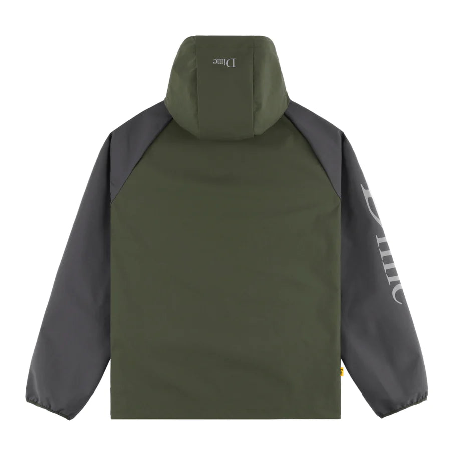 
            
                Load image into Gallery viewer, TWO TONE WINDBREAKER JACKET OLIVE GREEN/EGPLANT
            
        