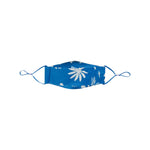 Kid'S Fabric Mask - Floral Sun Prints Blue