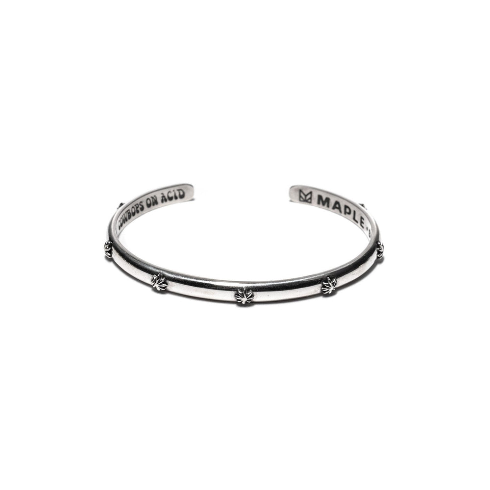 
            
                Load image into Gallery viewer, Hempstar Bangle Silver
            
        