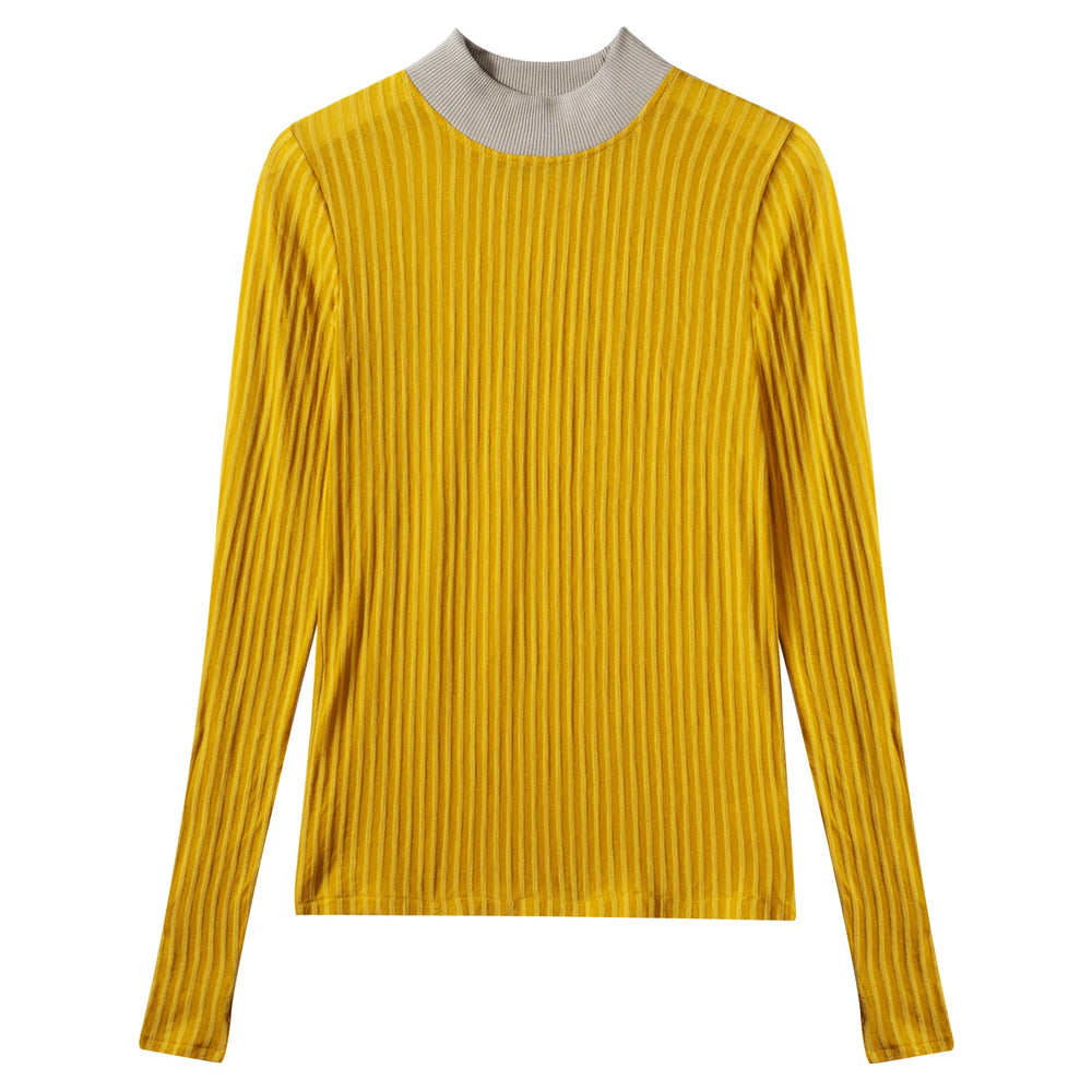 
            
                Load image into Gallery viewer, Striped Mesh Mustard Striped
            
        