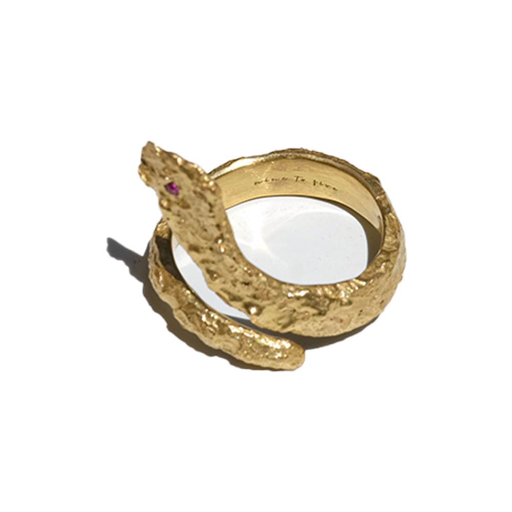 Lahar Ring Gold