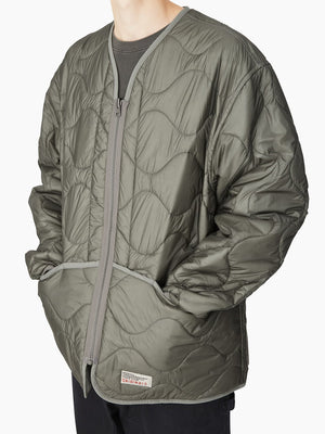 
            
                Load image into Gallery viewer, POLARTEC Reversible Quilted Jacket Sage
            
        