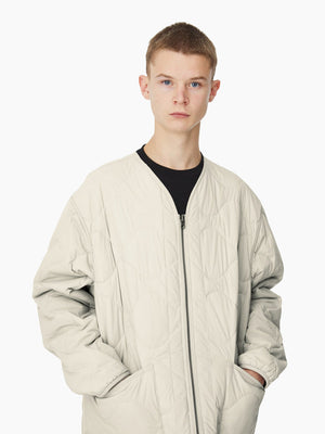 POLARTEC Reversible Quilted Jacket Stone