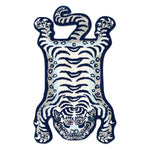 Mascot Tiger White Navy