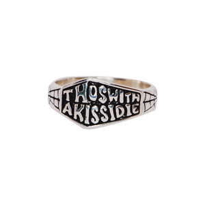 
            
                Load image into Gallery viewer, With A Kiss Ring Silver
            
        