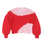 Dip Dyed Sweater Sunkissed (Red/Pink)