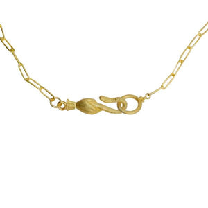 Serpent Hook Necklace Gps