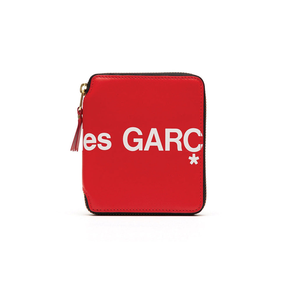CDG Huge Logo Wallet - Red / SA2100HL