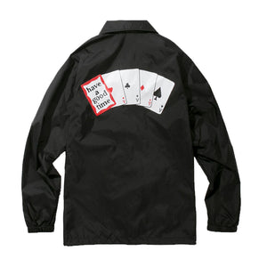 
            
                Load image into Gallery viewer, Playing Card Coach Jacket Black
            
        