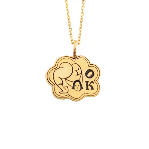 
            
                Load image into Gallery viewer, I Am Ok Necklace Gpss
            
        